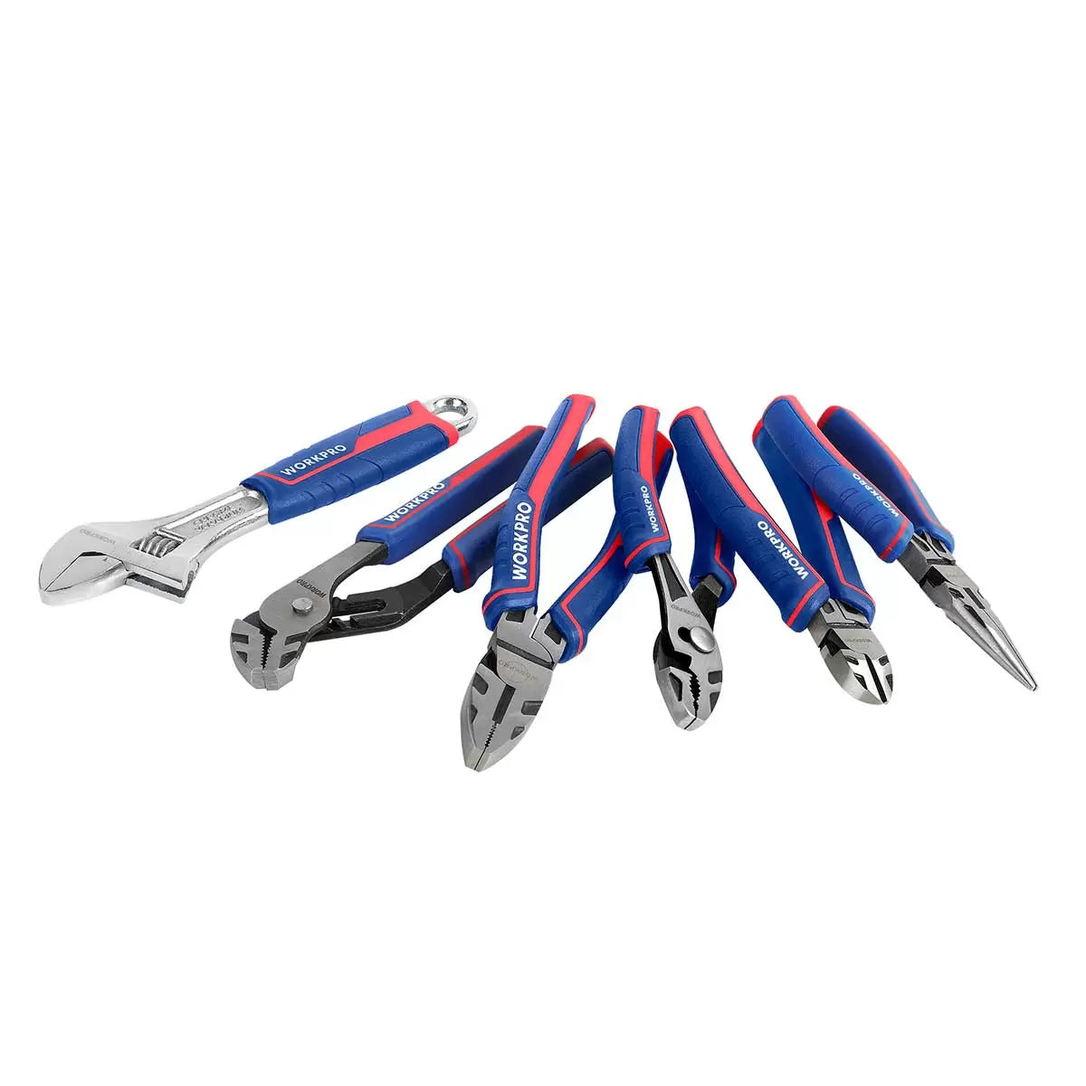 WORKPRO 6 Pliers and Wrench Tool Set
