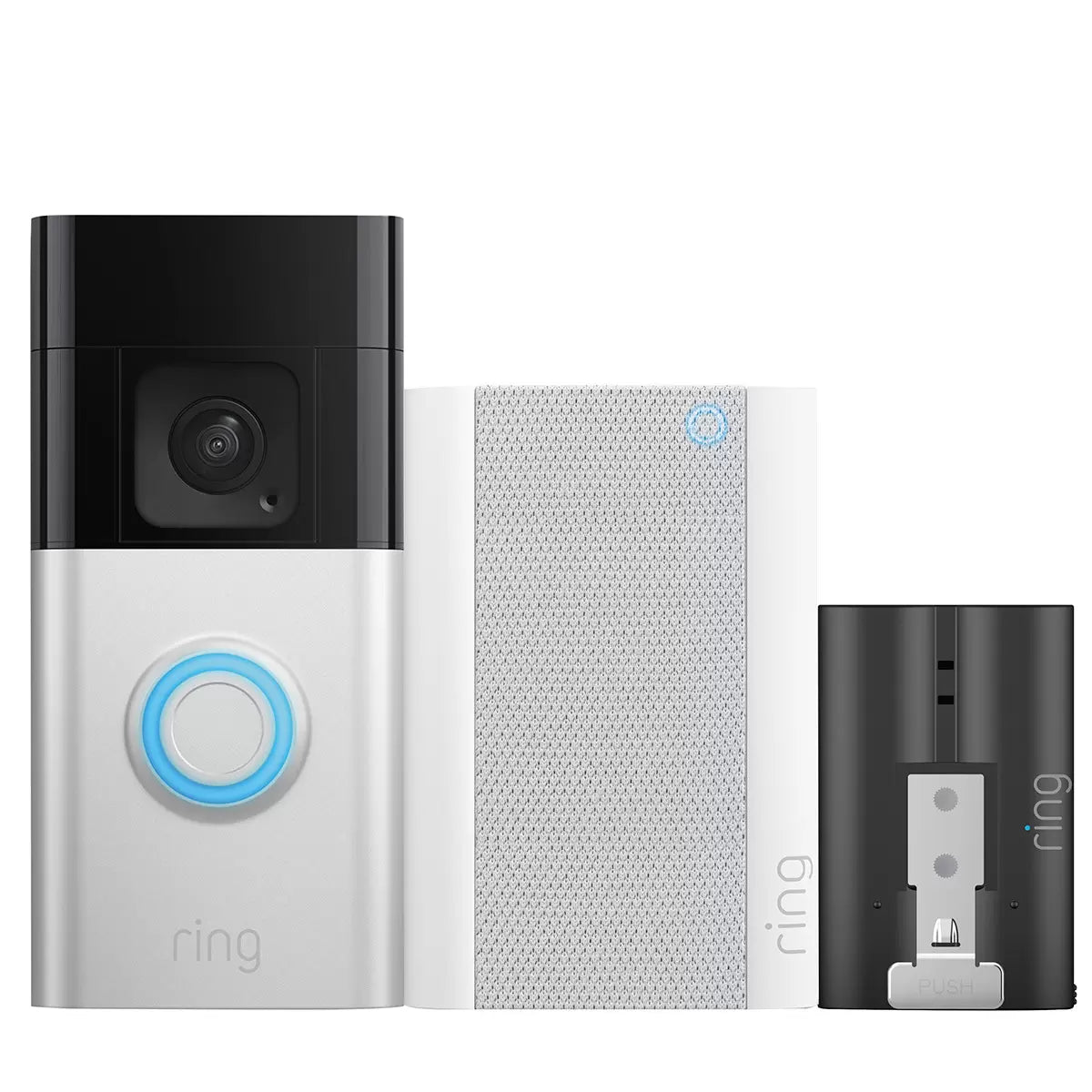 Bundle Ring Video Doorbell Plus + Chime Pro + Quick Release Battery