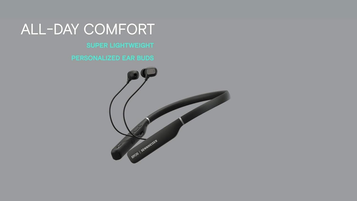 EPOS | SENNHEISER ADAPT 460 Wireless In-Ear Bluetooth Headset w/ BTD 800USB Dongle