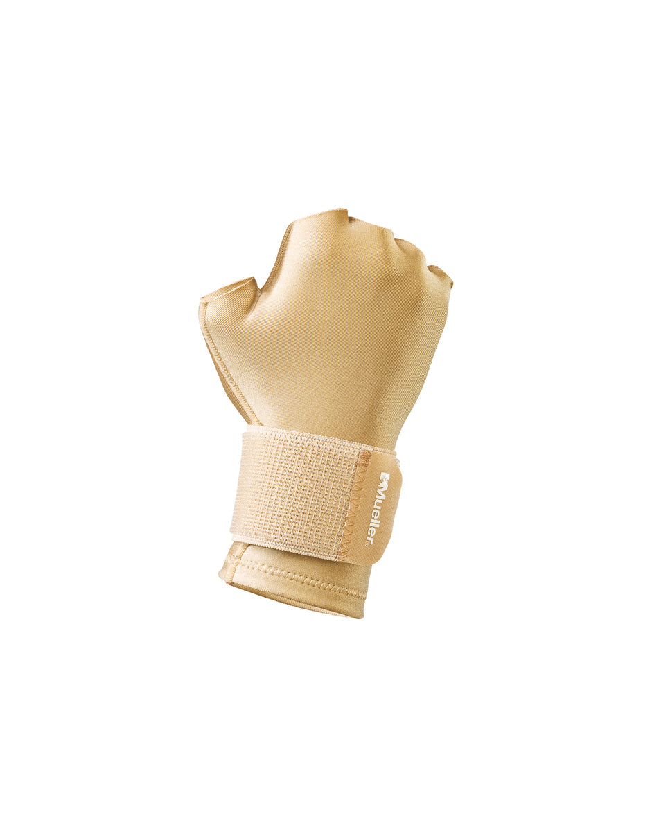 Mueller Compression Gloves, Unisex, Single - Beige