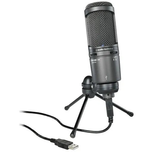 AUDIO TECHNICA CONDENSER MICROPHONE WITH USB OUTPUT