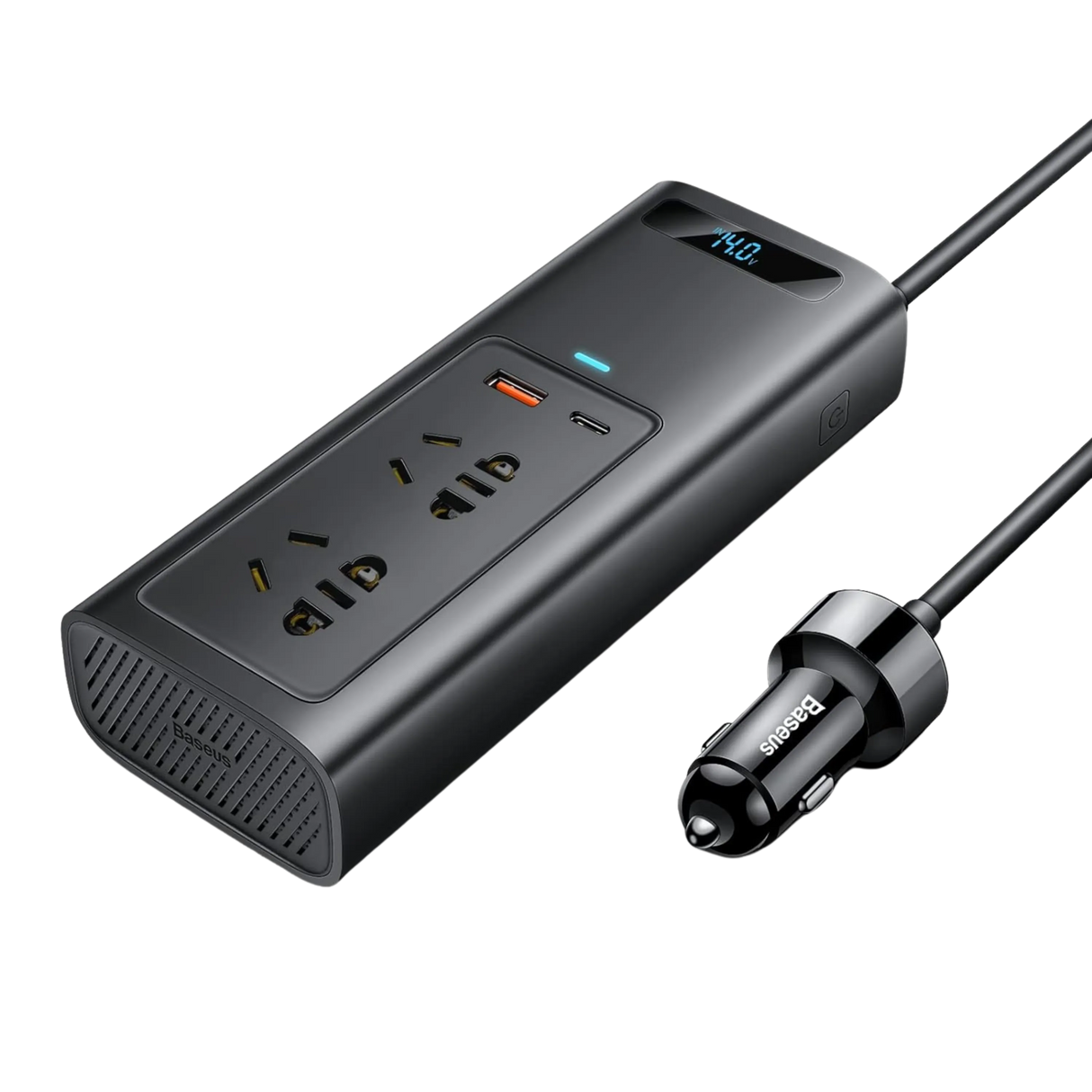 Baseus In-car Inverter 150W (220V CN/EU) Black