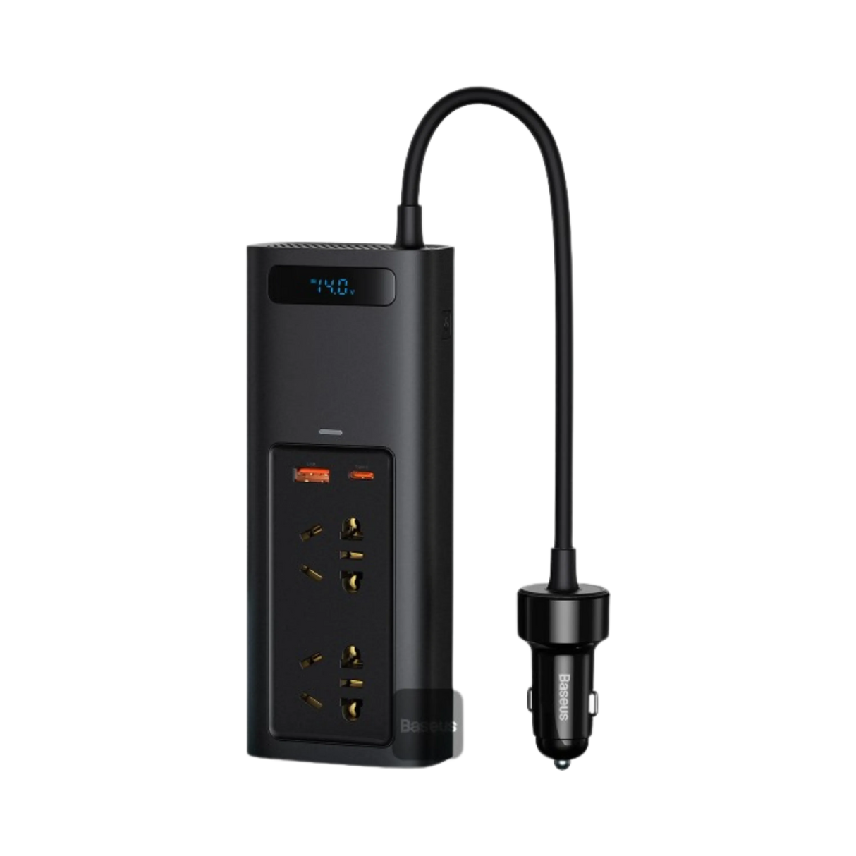 Baseus In-car Inverter 150W (220V CN/EU) Black