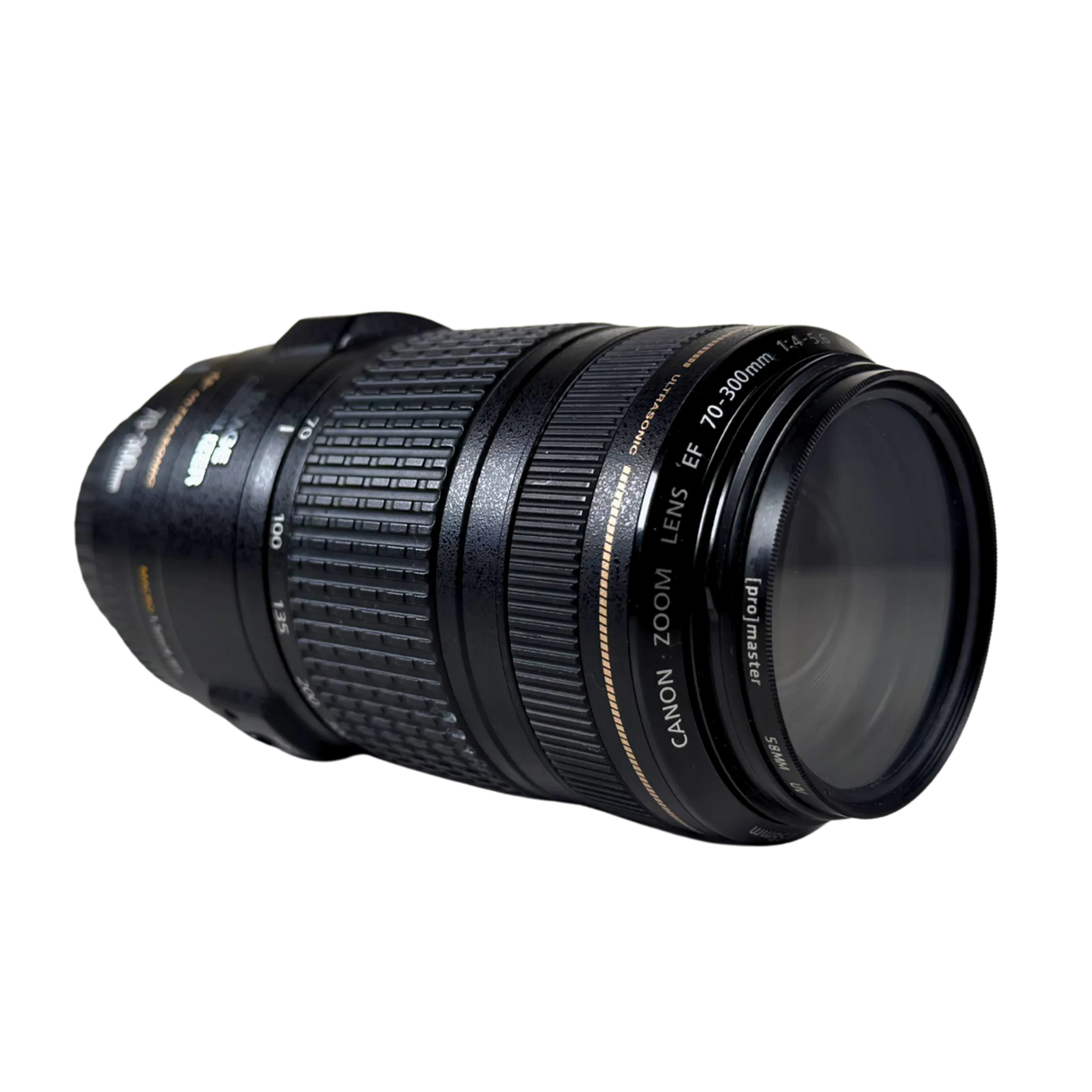 Canon EF 70-300mm f/4-5.6 IS USM Zoom Lens + UV Filter (Pre-Owned)