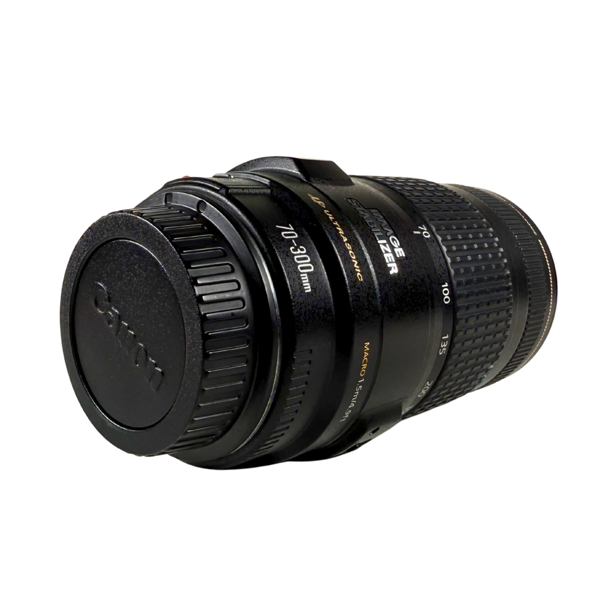 Canon EF 70-300mm f/4-5.6 IS USM Zoom Lens + UV Filter (Pre-Owned)