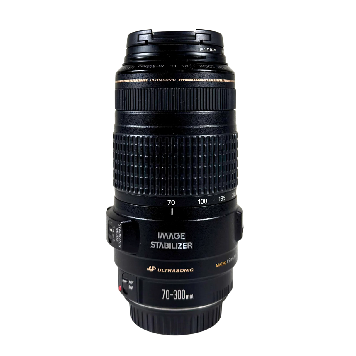 Canon EF 70-300mm f/4-5.6 IS USM Zoom Lens + UV Filter (Pre-Owned)