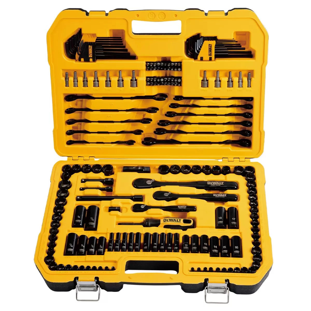 DeWALT 184 Piece Black Mechanics Tool Set DWMT45184-1