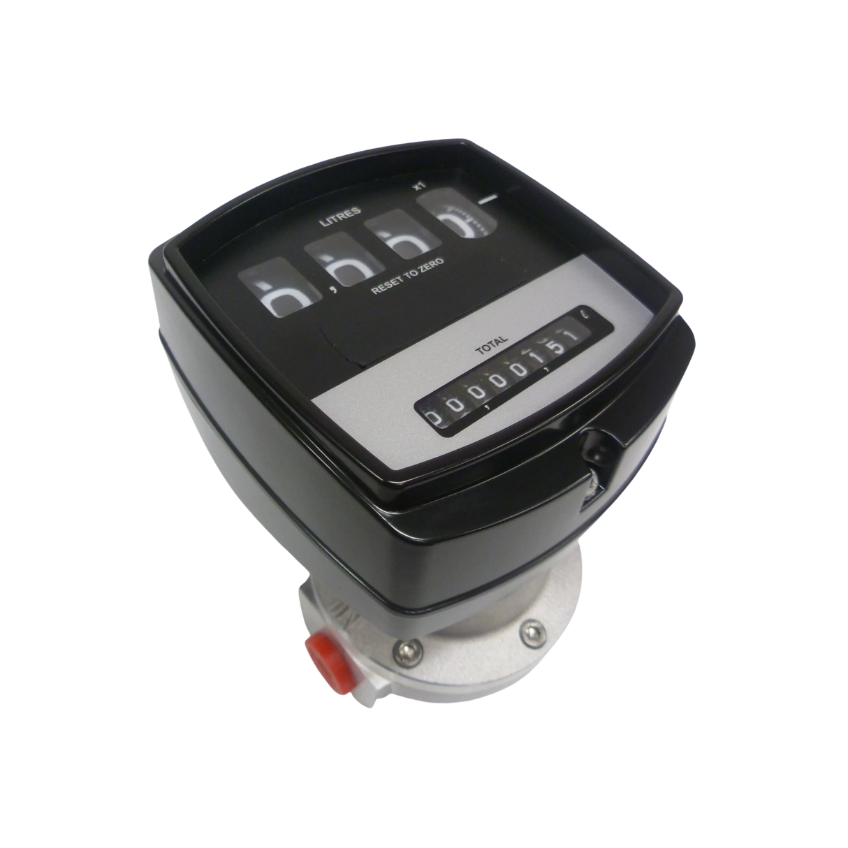 FLUIDEX Stainless Steel Oval Gear Mechanical Flowmeter size DN15 MOGF015S