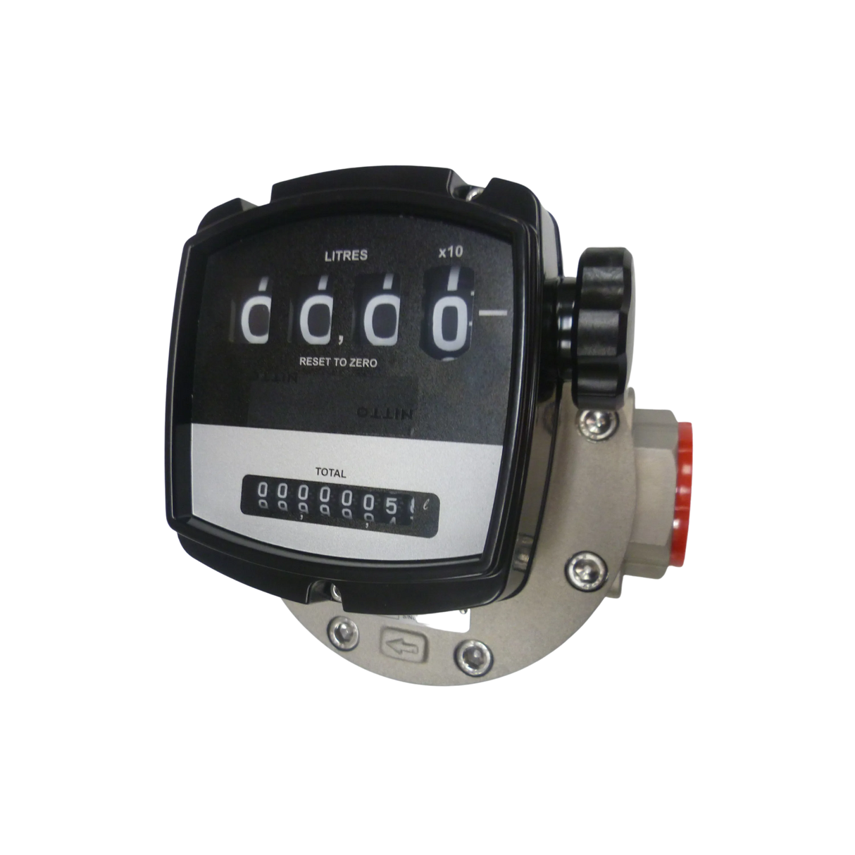 FLUIDEX Stainless Steel Oval Gear Mechanical Flowmeter size DN15 MOGF015S