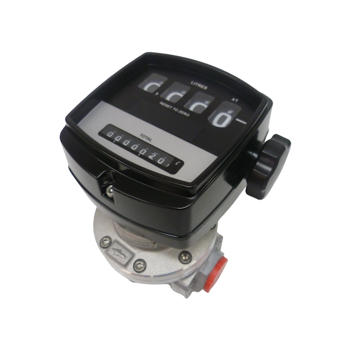 FLUIDEX Stainless Steel Oval Gear Mechanical Flowmeter size DN15 MOGF015S