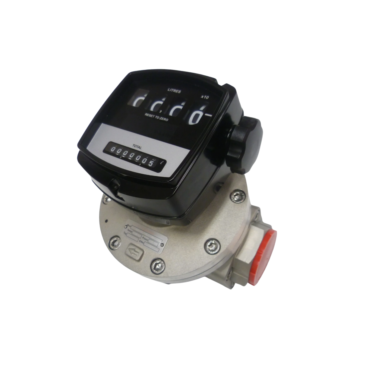 FLUIDEX Stainless Steel Oval Gear Mechanical Flowmeter size DN15 MOGF015S