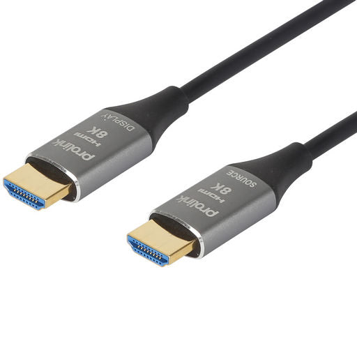 PROLINK 8K 60Hz 48Gbps HDMI HYBRID ACTIVE OPTICAL FIBRE CABLES