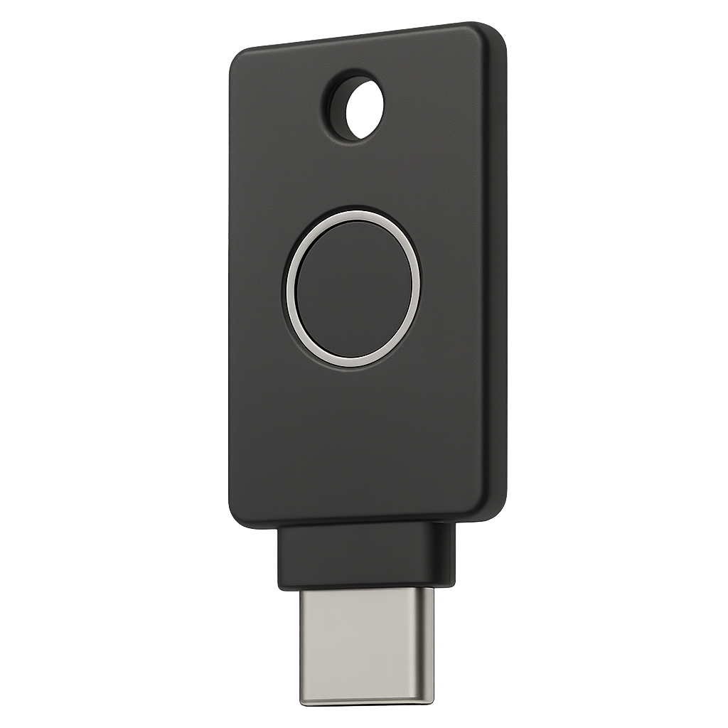 YubiKey Bio USB-C FIDO Edition Fingerprint Security Key FIDO2 U2F