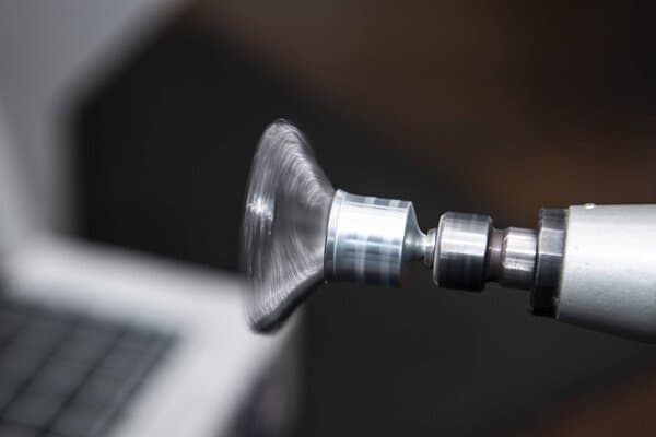 Klingspor BPS 600 Z end brush with shaft, knotted wire, 1x row, 22 x 6 mm, 0,35 Steel Pack of 10