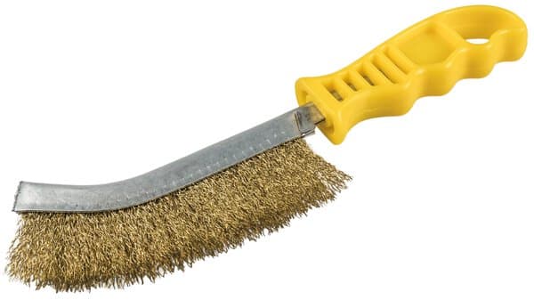 Klingspor BHP 600 hand brush special, 140 x 25 x 265 mm, plastic handle 0,3 Steel Pack of 24