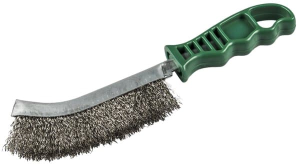 Klingspor BHP 600 hand brush special, 140 x 25 x 265 mm, plastic handle 0,3 brass crimped Pack of 24