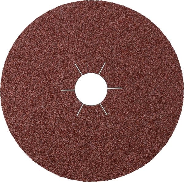 Klingspor CS 561 fibre discs, 125 x 22 mm grain 60 star shaped hole Pack of 25