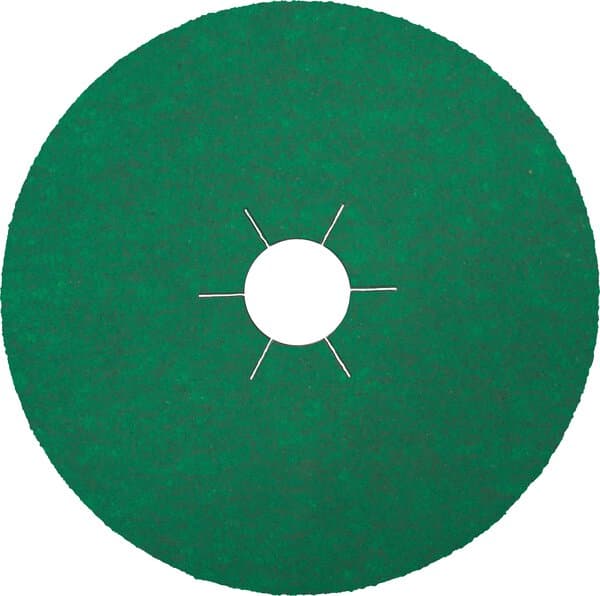 Klingspor CS 570 fibre discs multibond, 180 x 22 mm grain 24 star shaped hole Pack of 25