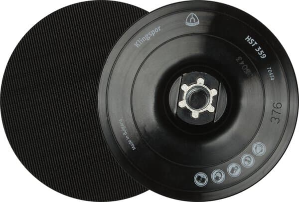 Klingspor HST 359 backing pad self-fast., 150 mm thread M14