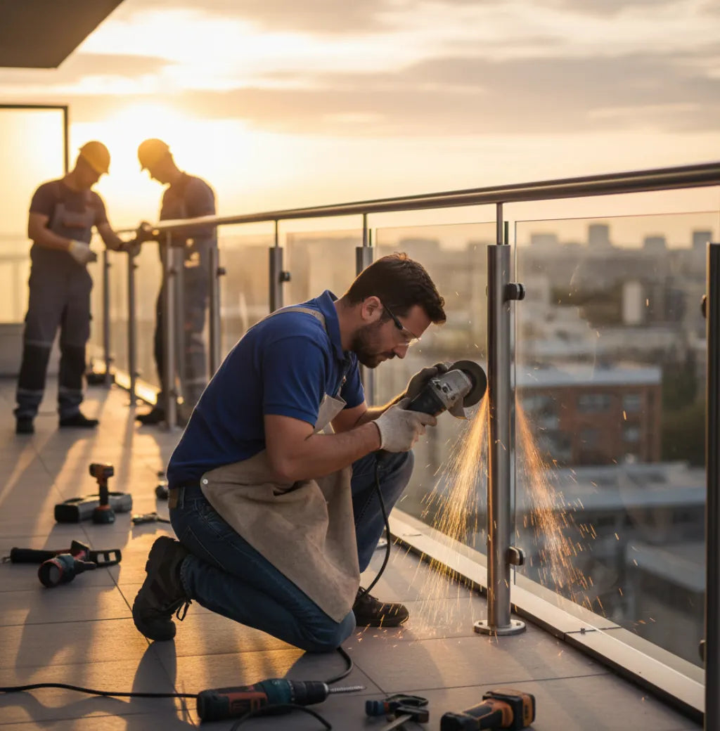 Railing construction