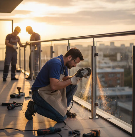 Railing construction
