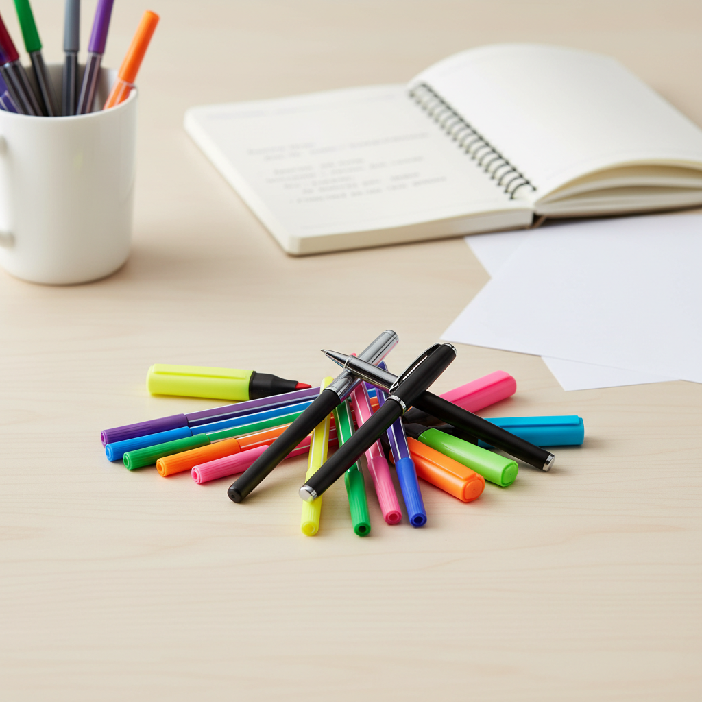 Writing, Fineliners & Highlighters