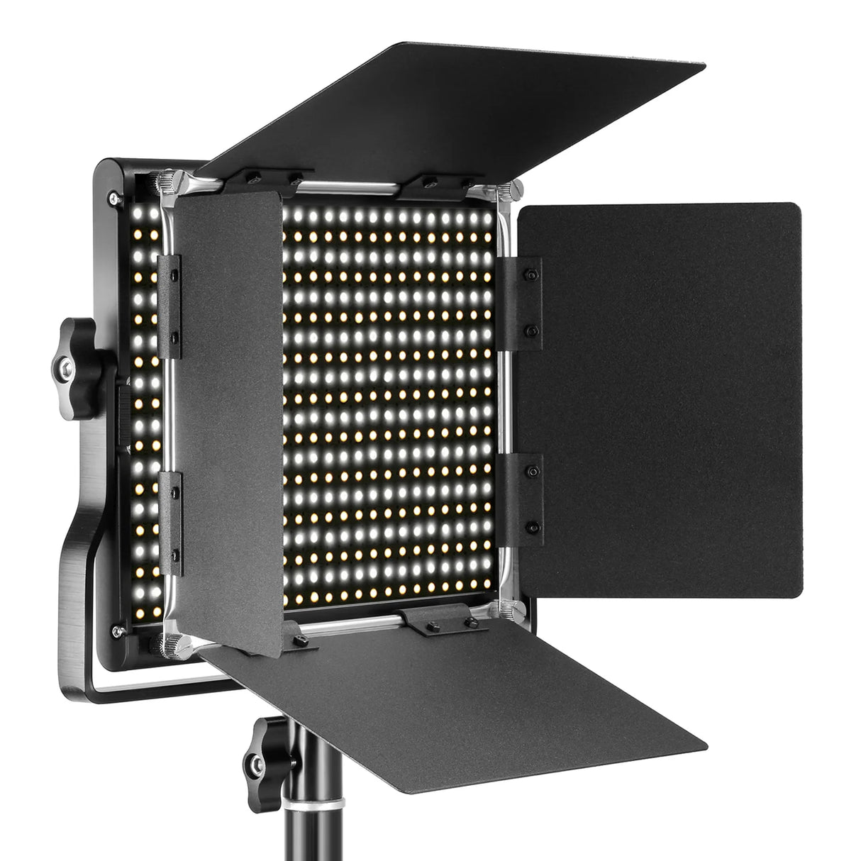 NEEWER NL660 Bi-Color LED Photography Panel Light with Bamdoor