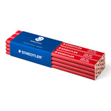 Staedtler® Carpenter's pencils - red lacquer - medium (approx. 2H)