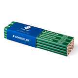 Staedtler® Carpenter's pencils - green lacquer - hard (approx. 6H)