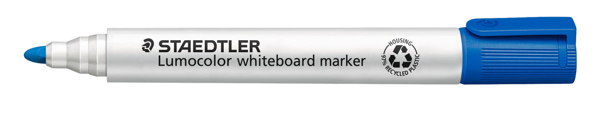 Staedtler® Lumocolor® whiteboard marker bullet point - blue, box of 10