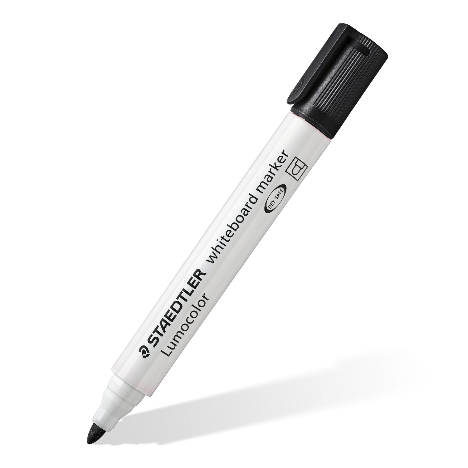 Staedtler® Lumocolor® whiteboard marker bullet point - black, box of 10