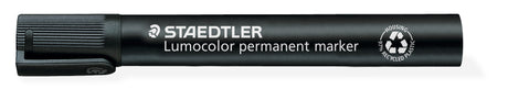 Staedtler® Lumocolor® permanent marker bullet point - black, box of 10