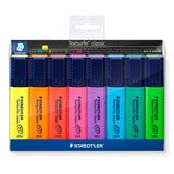 Staedtler® Textsurfer® classic highlighters - wallet of 8 assorted colours