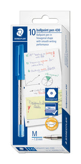 Staedtler® Ballpoint pen stick 430 medium - blue