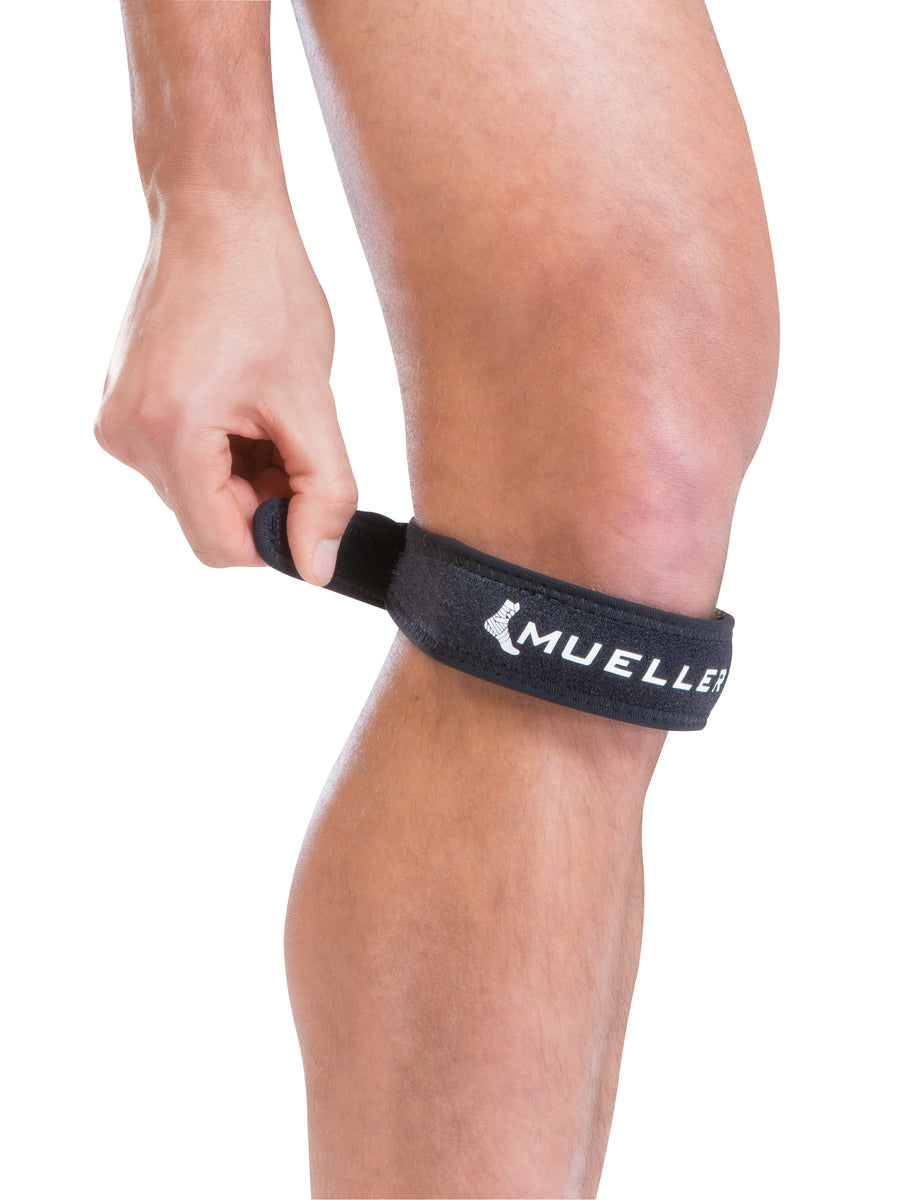 Mueller Jumper's Knee Strap, Unisex, Black - OSFM 4-IN-1