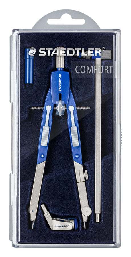 Staedtler® Mars® comfort quickbow compass with extension bar