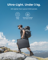 Anker SOLIX PS100 Bifacial Portable Solar Panel