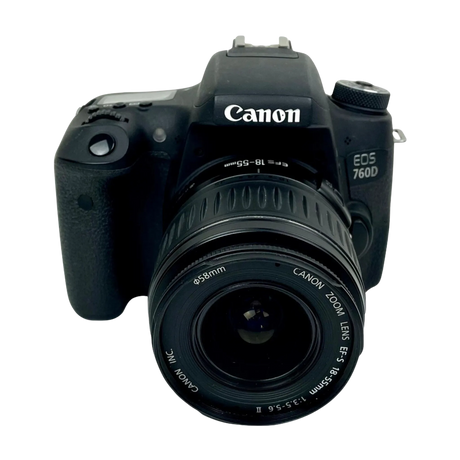 Canon EOS 760D DSLR Camera with EF-S 18-55mm Lens (Re-Owned)