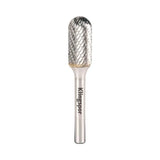 Klingspor HF 100 C carbide burrs, 8 x 19 x 6 mm double serration