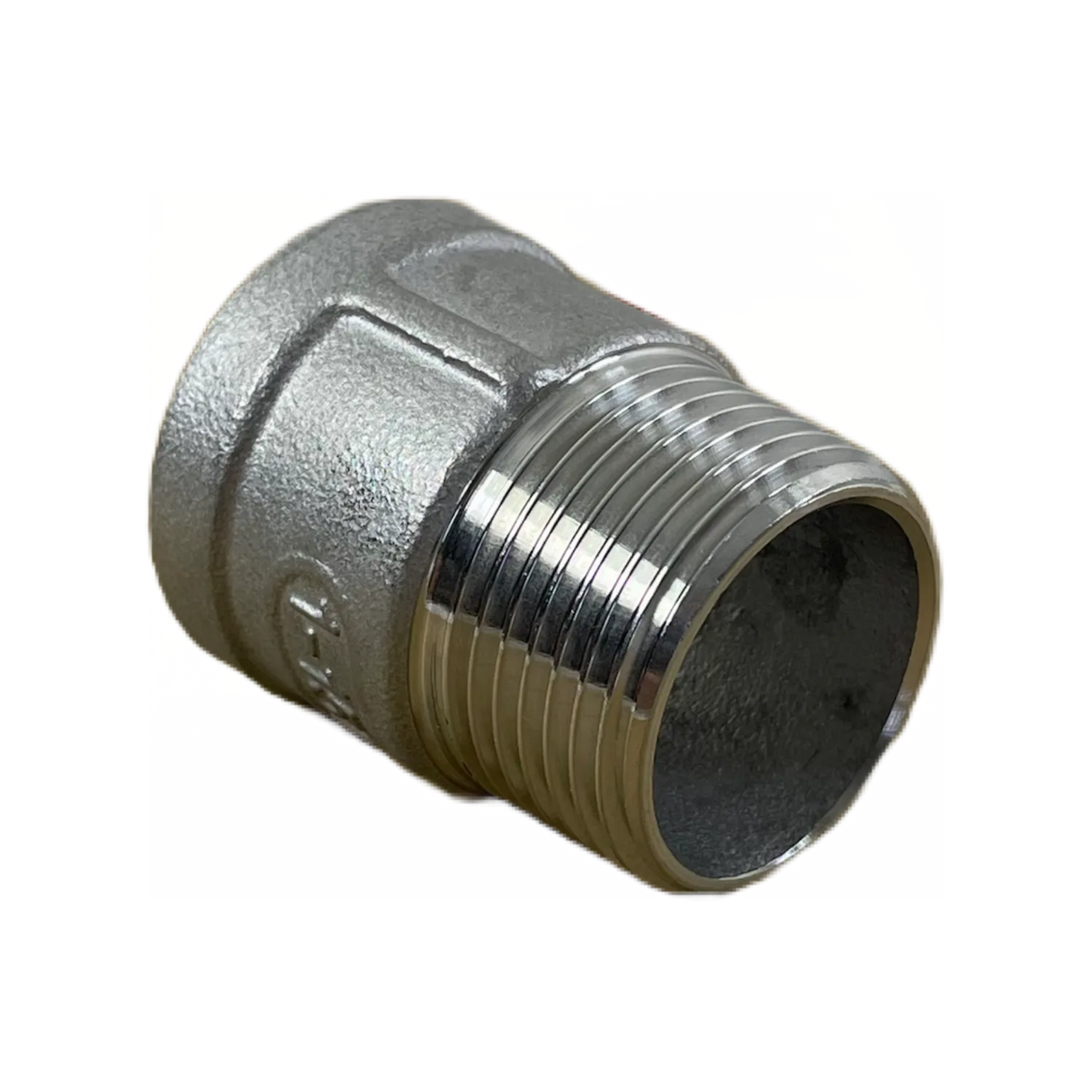 Stainless Steel NPT to BSP Adaptor Size 3/4" (DN20)