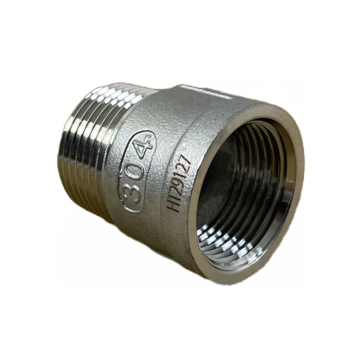 Stainless Steel Female NPT to Male BSP Adaptor Size 1" (DN25)