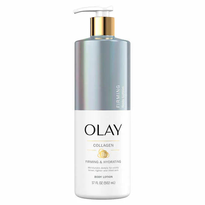 OLAY Collagen Firming Hand & Body Lotion, 17 fl oz, 2-pack