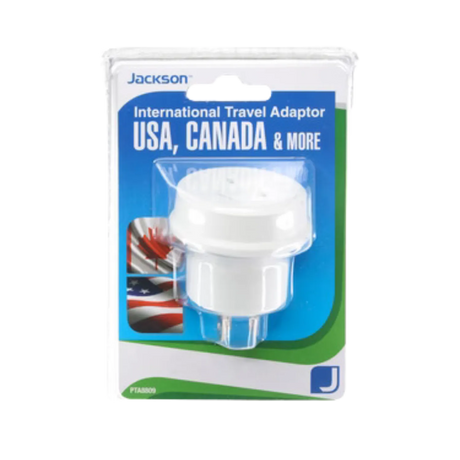 Jackson Australian / New Zealand Outbound Travel Adaptor to USA, Canada and more