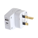 Jackson Outbound Travel Adaptor UK, including 1xUSB-A + 1xUSB-C