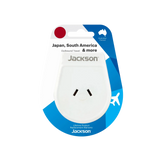 Jackson Inbound Slim USB-A Travel Adaptor - AU/NZ to Japan, South Amarica and more