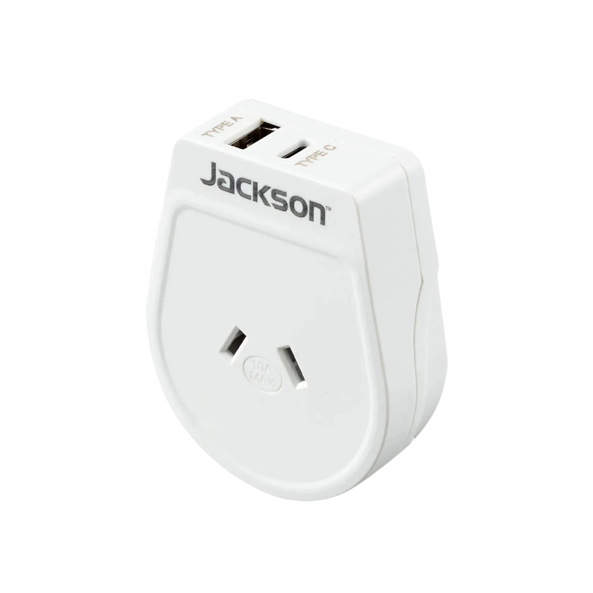 Jackson Outbound Travel Adaptor Japan, South America, including 1xUSB-A + 1xUSB-C