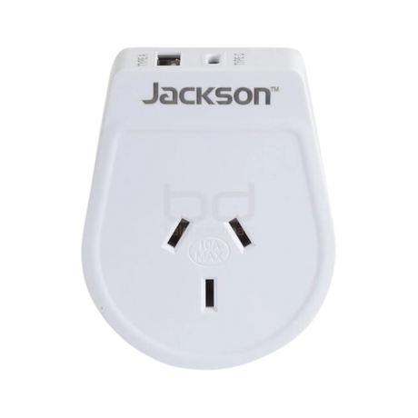 Jackson Outbound Travel Adaptor EU, including 1xUSB-A + 1xUSB-C