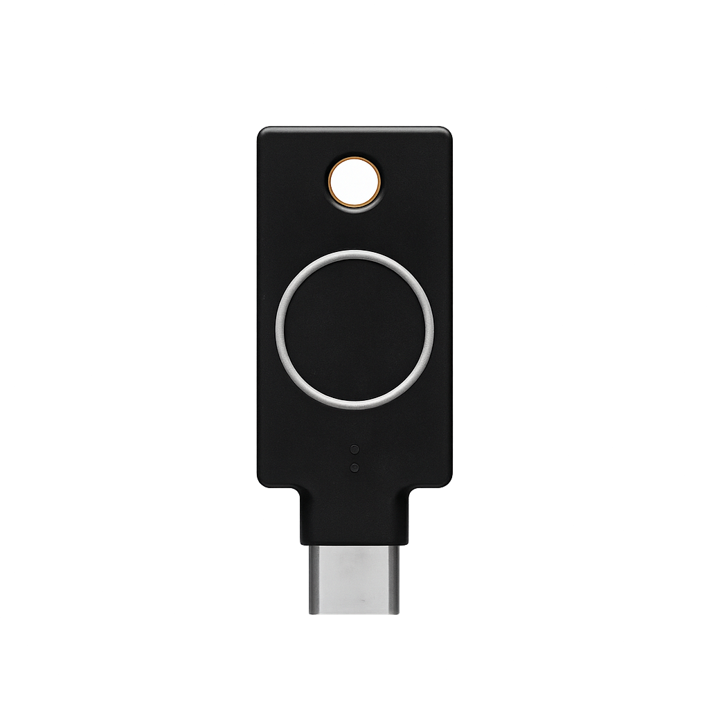 YubiKey Bio USB-C FIDO Edition Fingerprint Security Key FIDO2 U2F