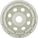 Klingspor DS 300 B Diamond cup grinding wheel, 125 x 7 x 22,23 mm 18 segments 7 x 5 mm, two-rowed