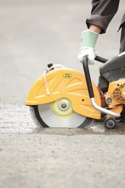 Klingspor DT 902 A diamond cutting blades, 350 x 3,2 x 25,4 mm 21 segments 40 x 3,2 x 12 mm, wide gullet